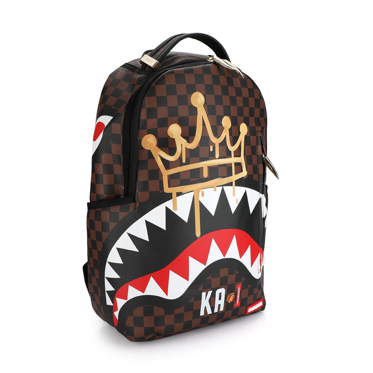 Sprayground Crown Sharks in Paris Brown