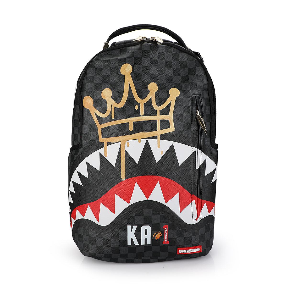 Sprayground Crown Sharks in Paris Black