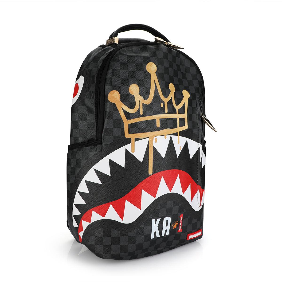 Sprayground Crown Sharks in Paris Black