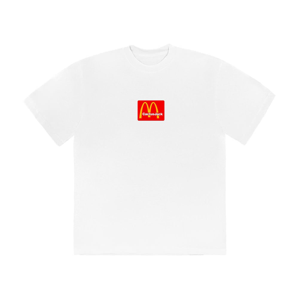 Travis Scott x McDonald's Sesame III T-Shirt White