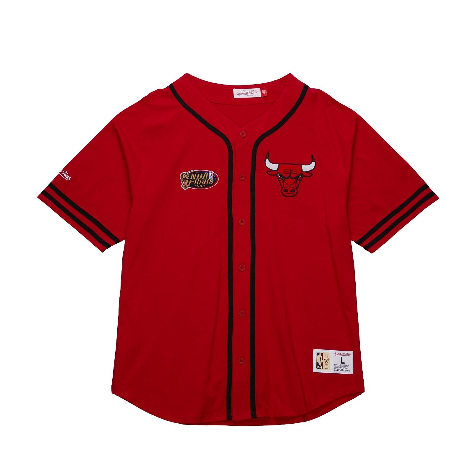 Mitchell & Ness  Cotton Button Front Vintage Logo Bulls