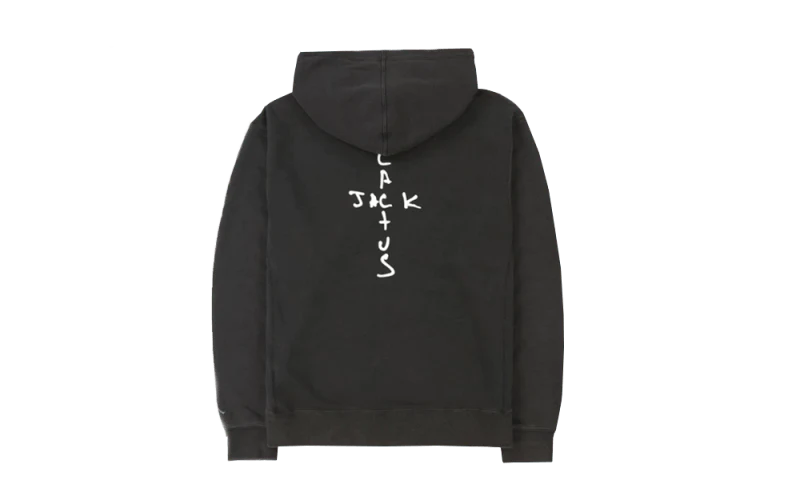 Travis scott mj fleece hoodie black Clearance