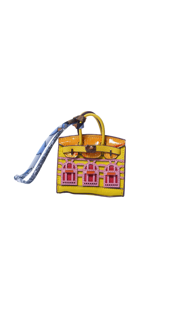 Hermes birkin keychain sale