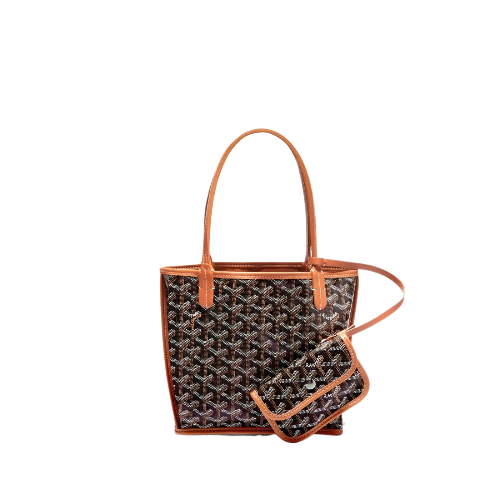 Goyard Anjou Bag Mini Tan & Black