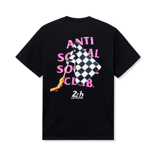 Anti Social Social Club X 24H Of Le Mans T-shirt  Black