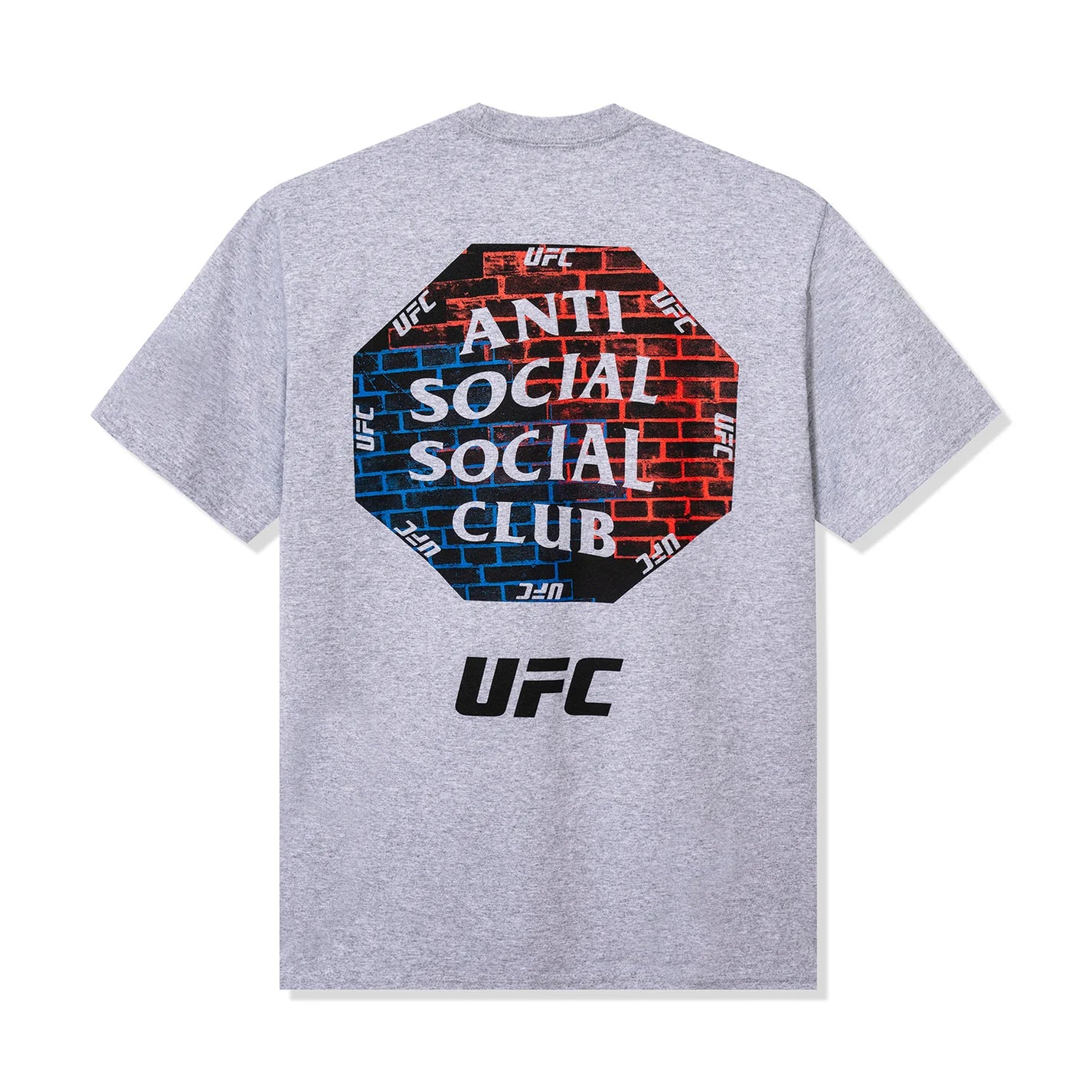 Anti Social Social Club  x UFC Conned Tee - Heather