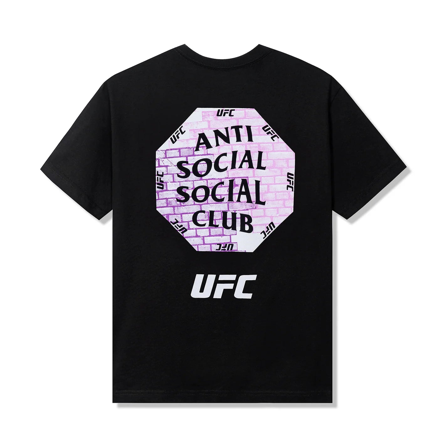 Anti Social Social Club x UFC Conned Tee - Black