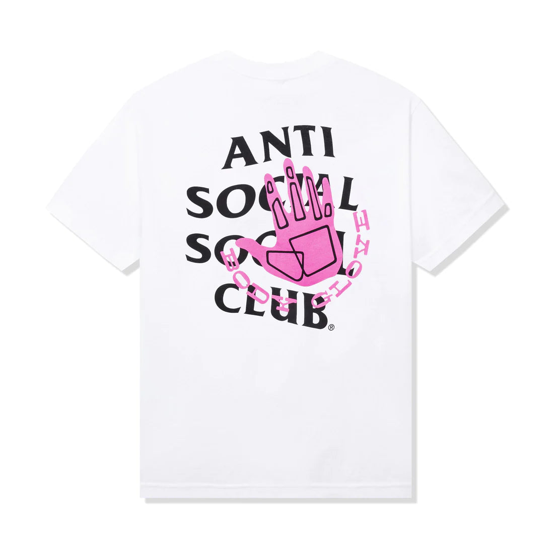 Anti Social Social Club Spray T shirt White