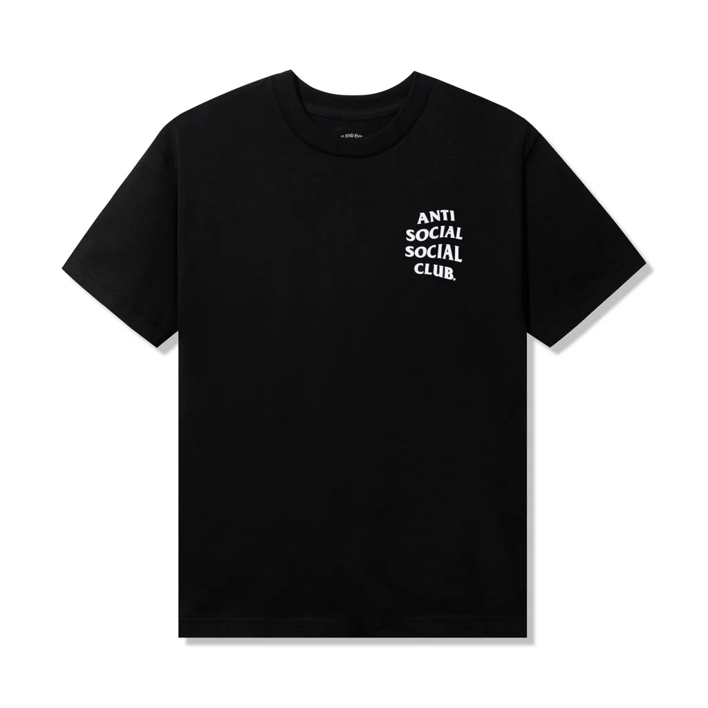 Anti Social Social Club Mind Games T shirt Black