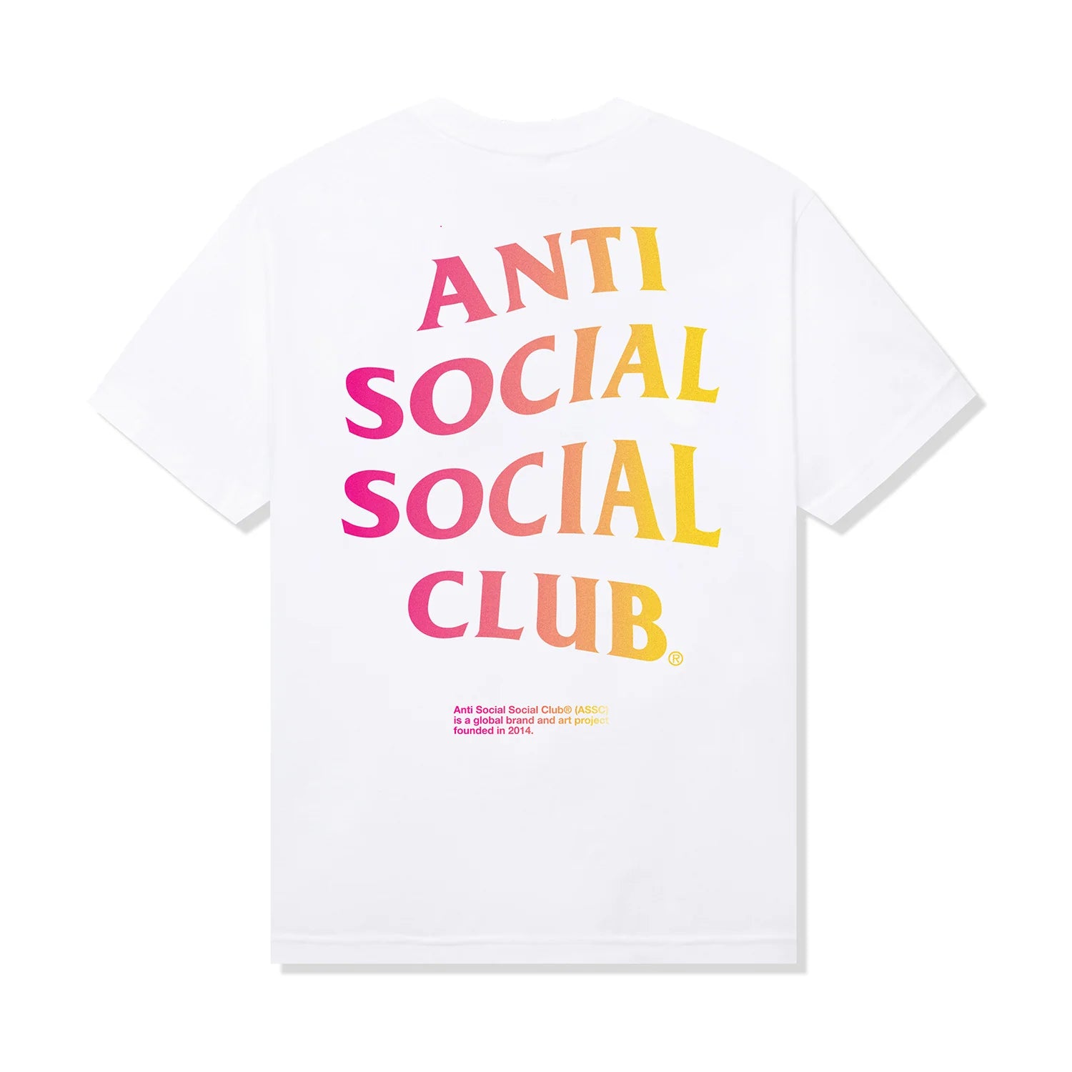Anti Social Social Club Indoglo T shirt White