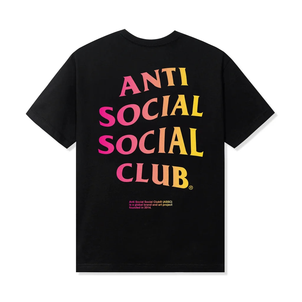 Anti Social Social Club Indoglo T shirt Black