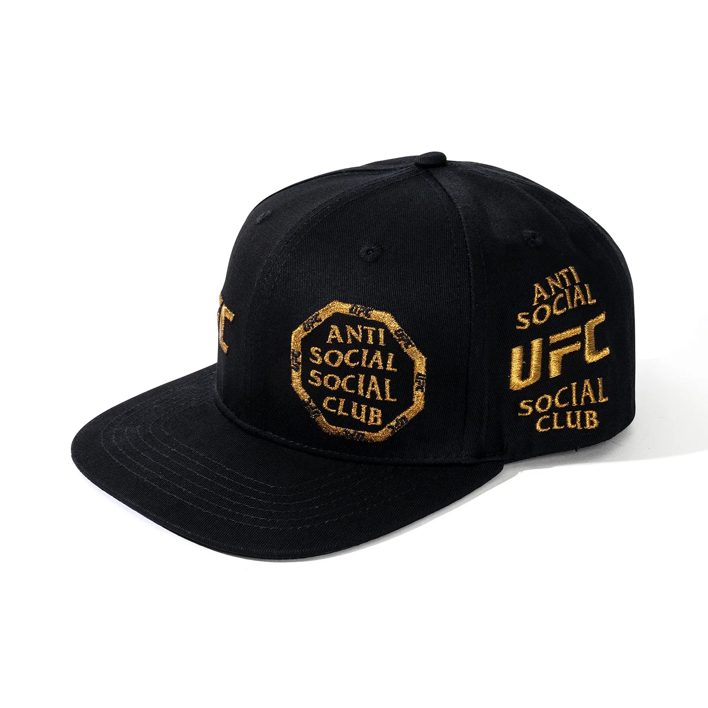 Anti Social Social Club x UFC Self-Titled Cap - Black