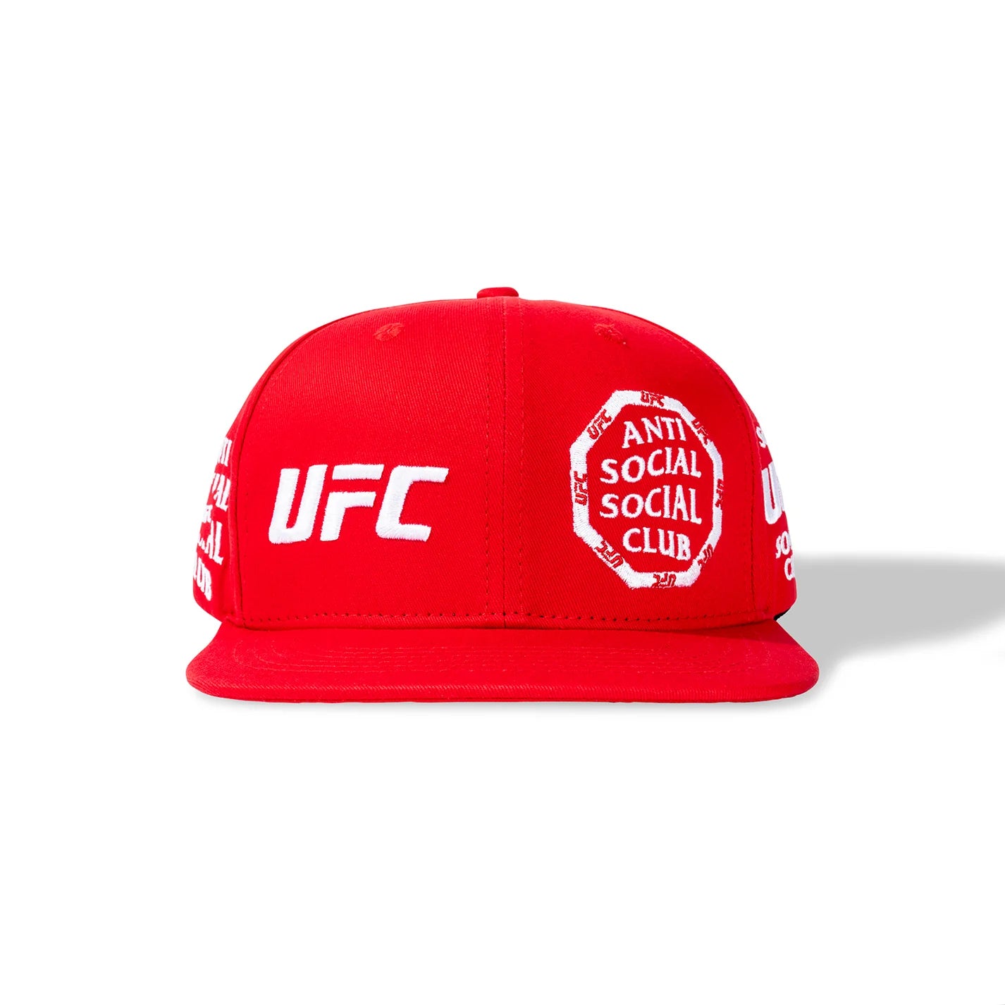 Anti Social Social Club x UFC Self-Titled Cap - Red