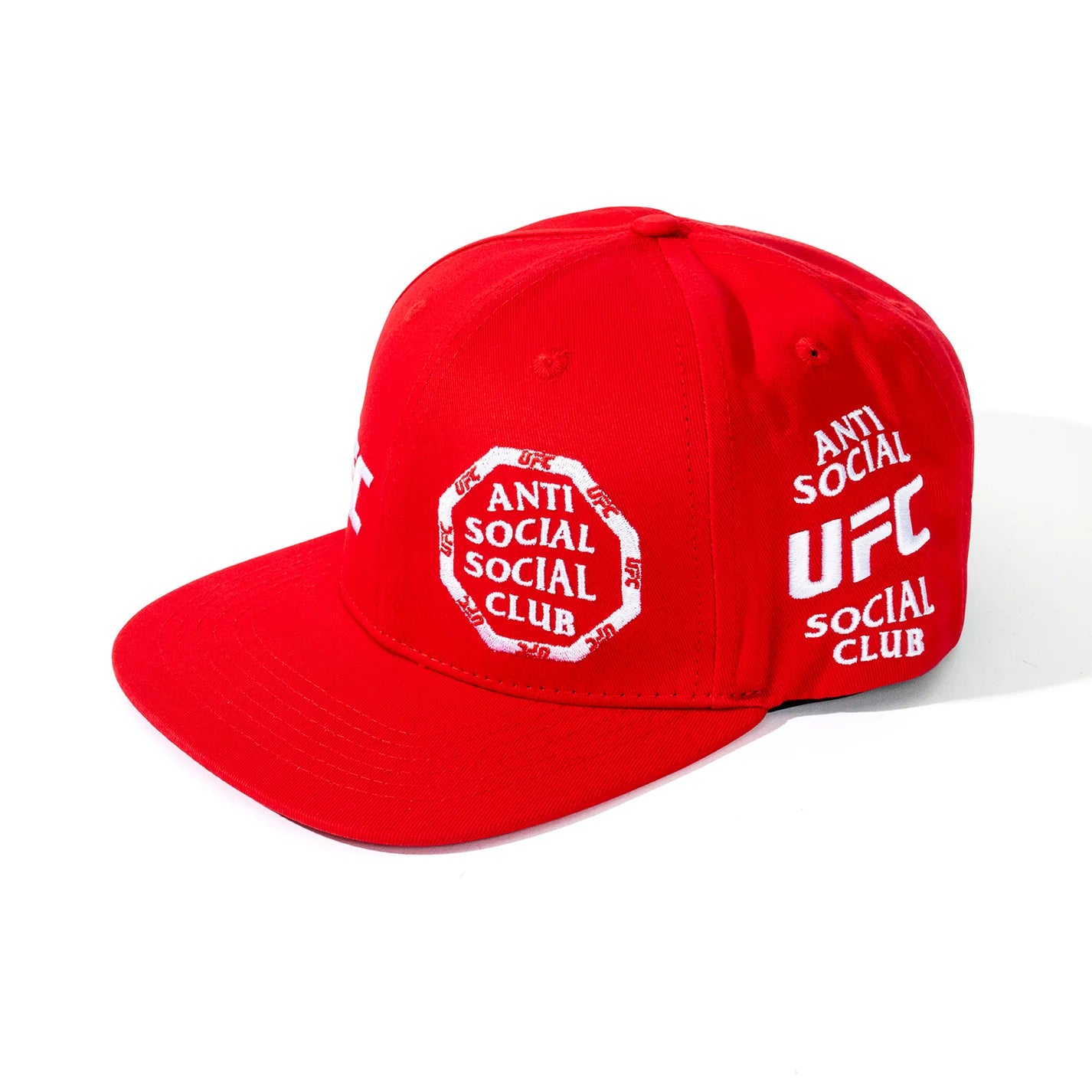 Anti Social Social Club x UFC Self-Titled Cap - Red