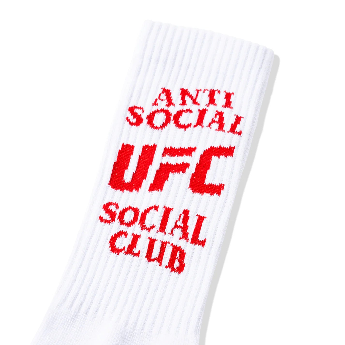 Anti Social Social Club x UFC Footwork Socks - White