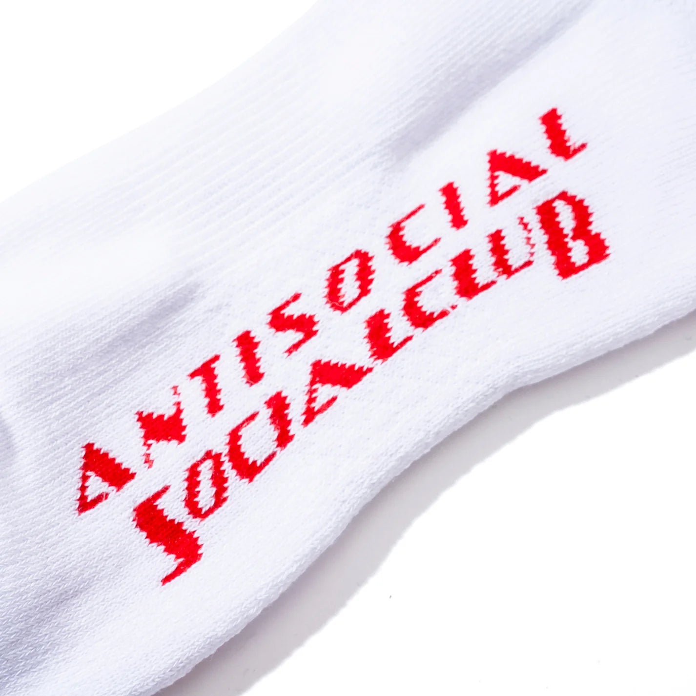 Anti Social Social Club x UFC Footwork Socks - White