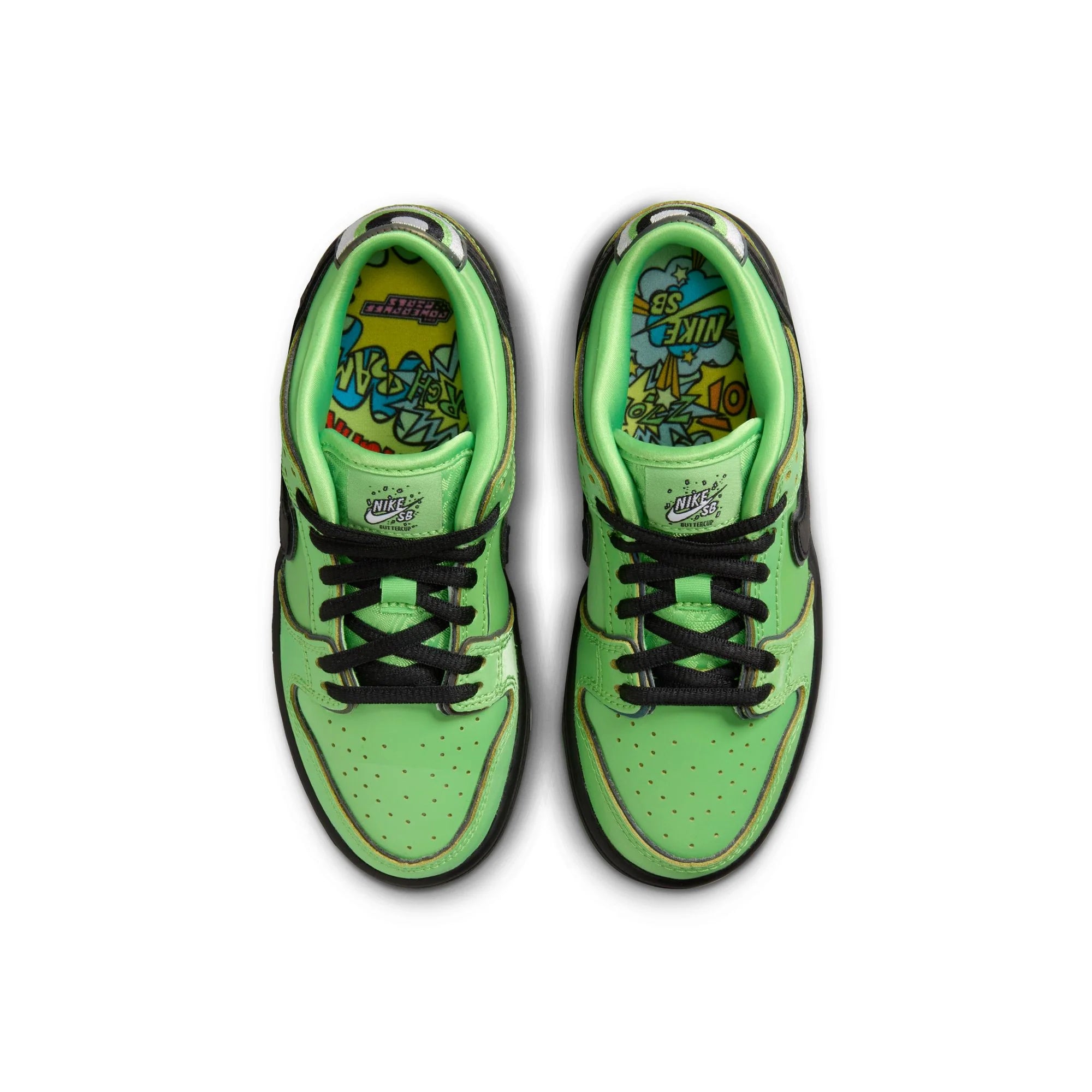 Nike SB Dunk Low The Powerpuff Girls Buttercup (PS)