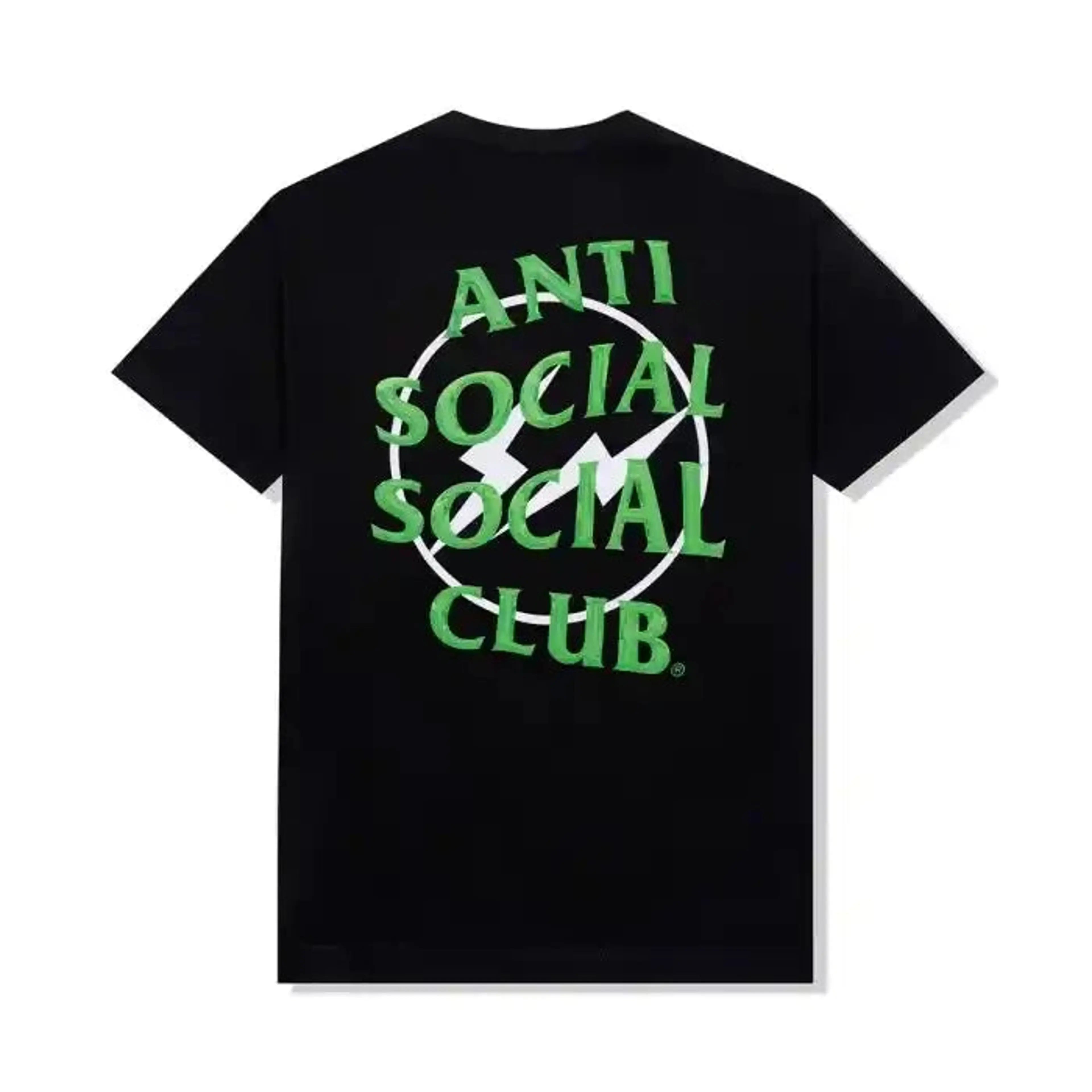 Anti Social Social Club Green Precious Petals Tee – Black