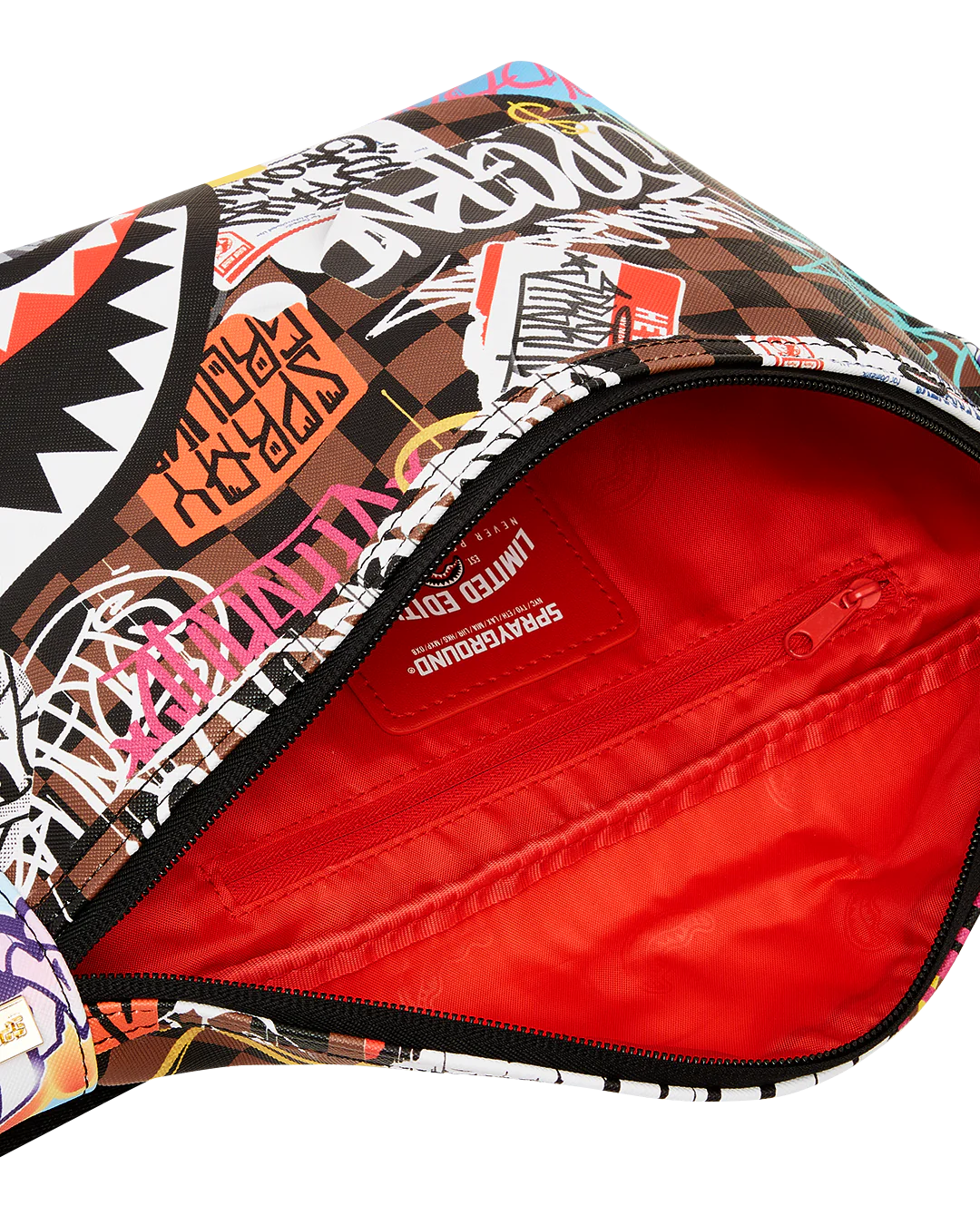 Sprayground Sharks In Paris The Rizz Crossbody Savvy Bag