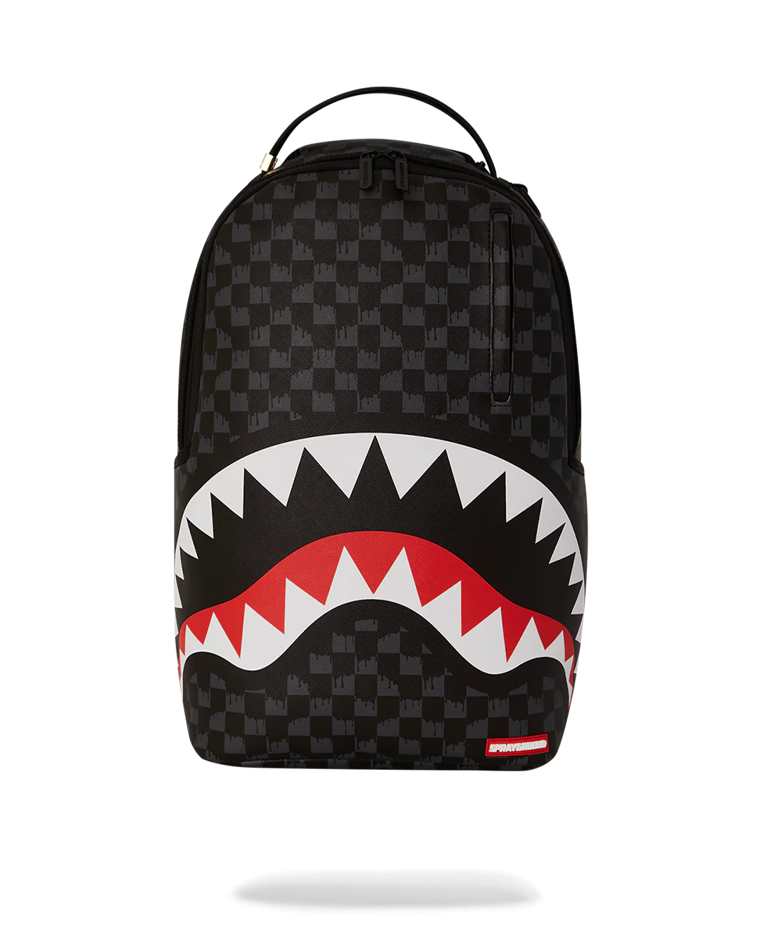 Sprayground Drip Check Shark Backpack