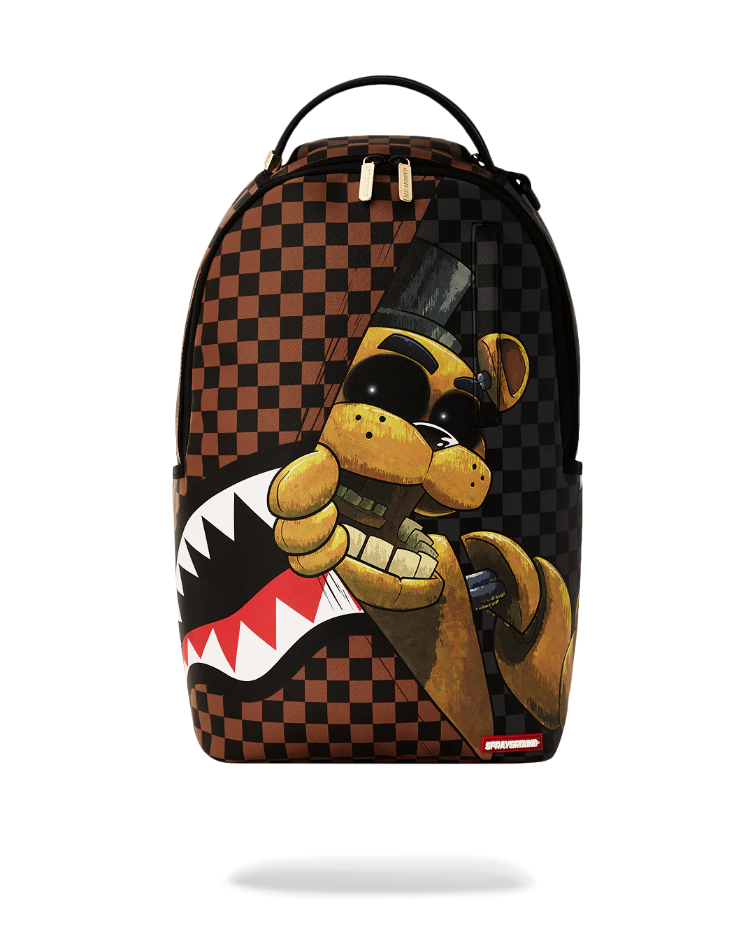 Sprayground 5 Nights at Freddys : Sneak Golden Freddy Backpack