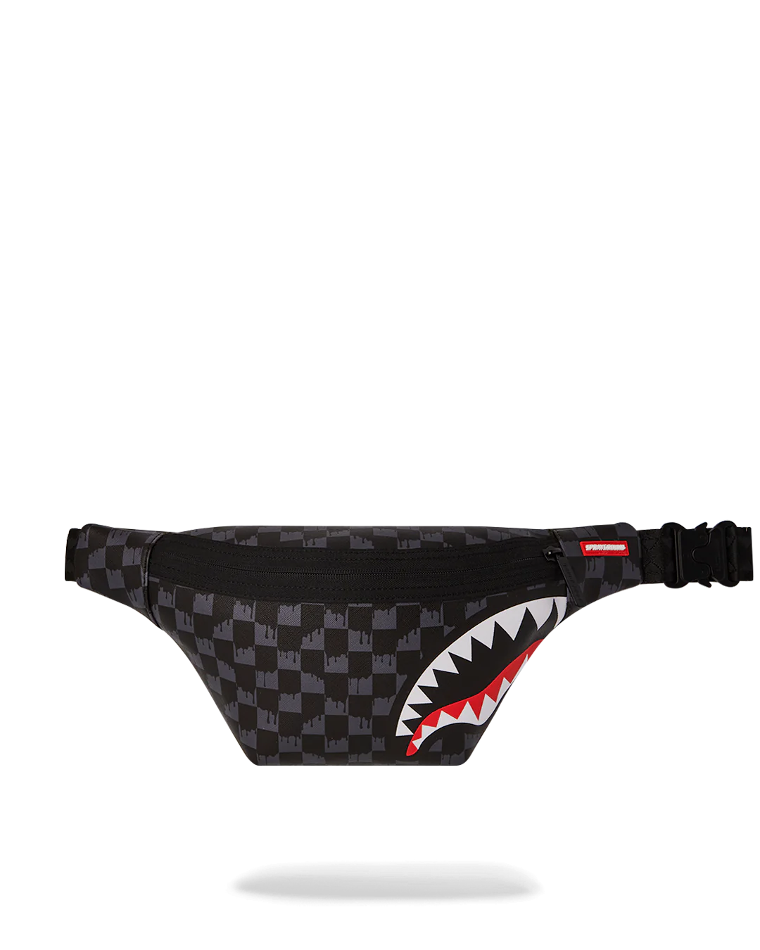 Sprayground Drip Check Shark Crossbody Savvy