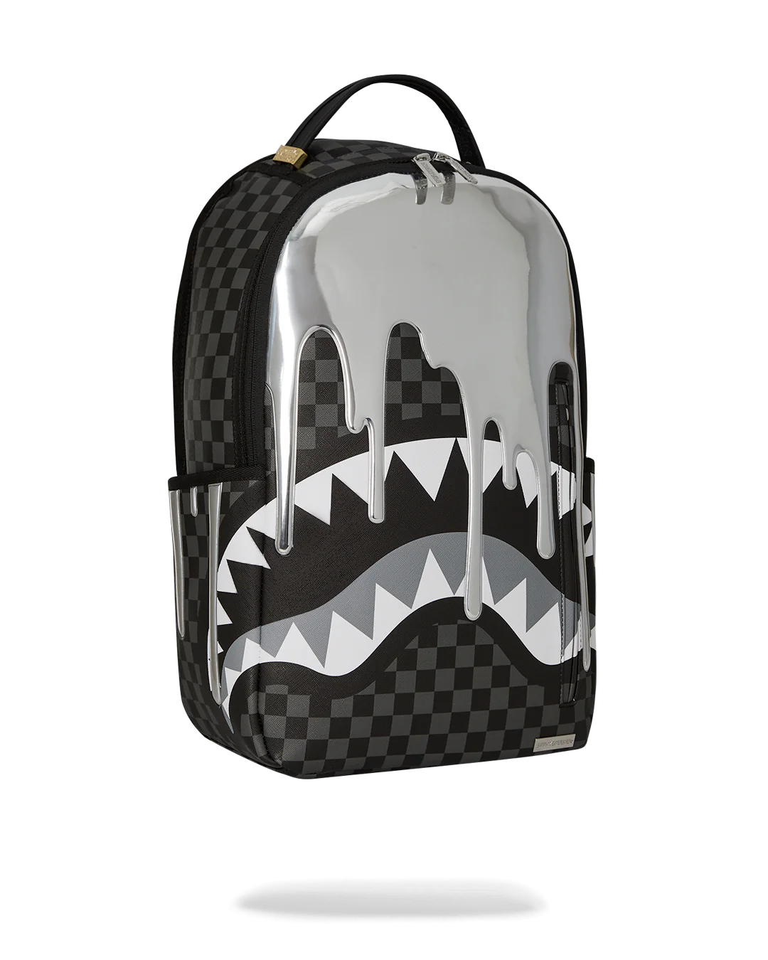 Sprayground Metallic Drip Sharks In Paris Backpack