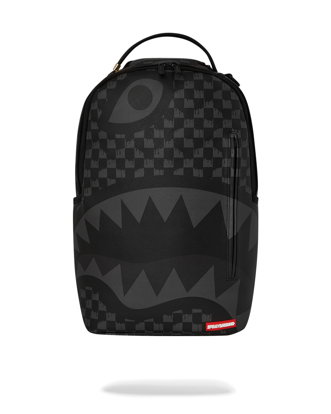 Sprayground Hangover Grey Drip Check Backpack