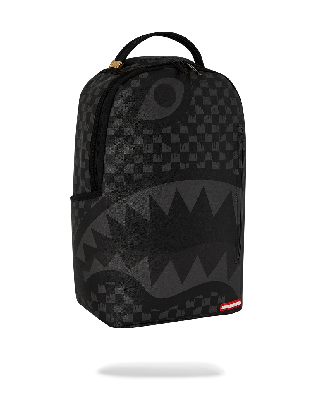 Sprayground Hangover Grey Drip Check Backpack