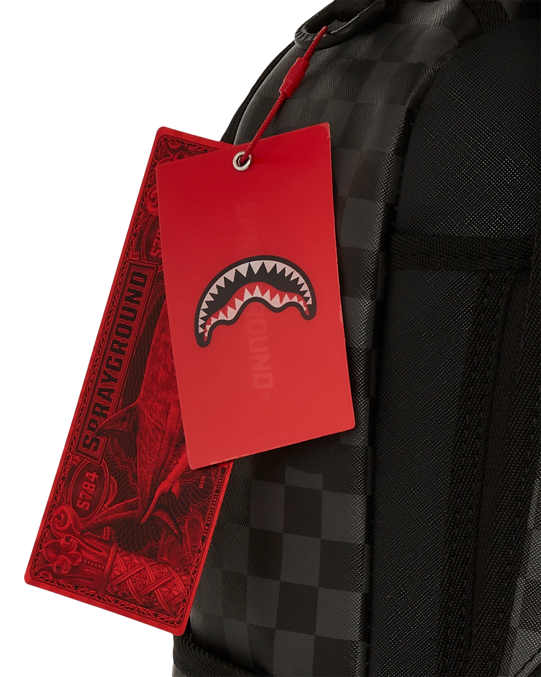 Sprayground Hockey Mask Shark Mouth Backpack