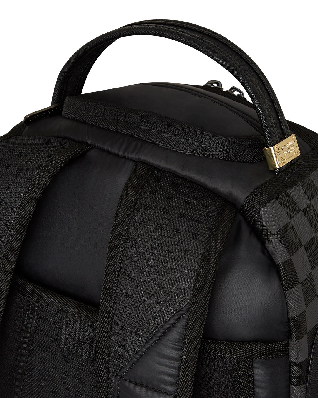 Sprayground Black Puffer Backpack