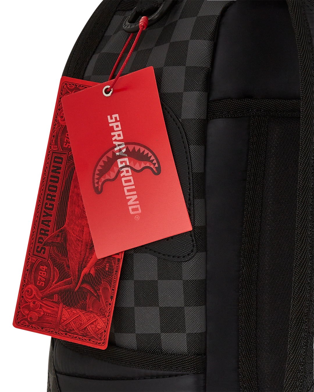 Sprayground Black Puffer Backpack