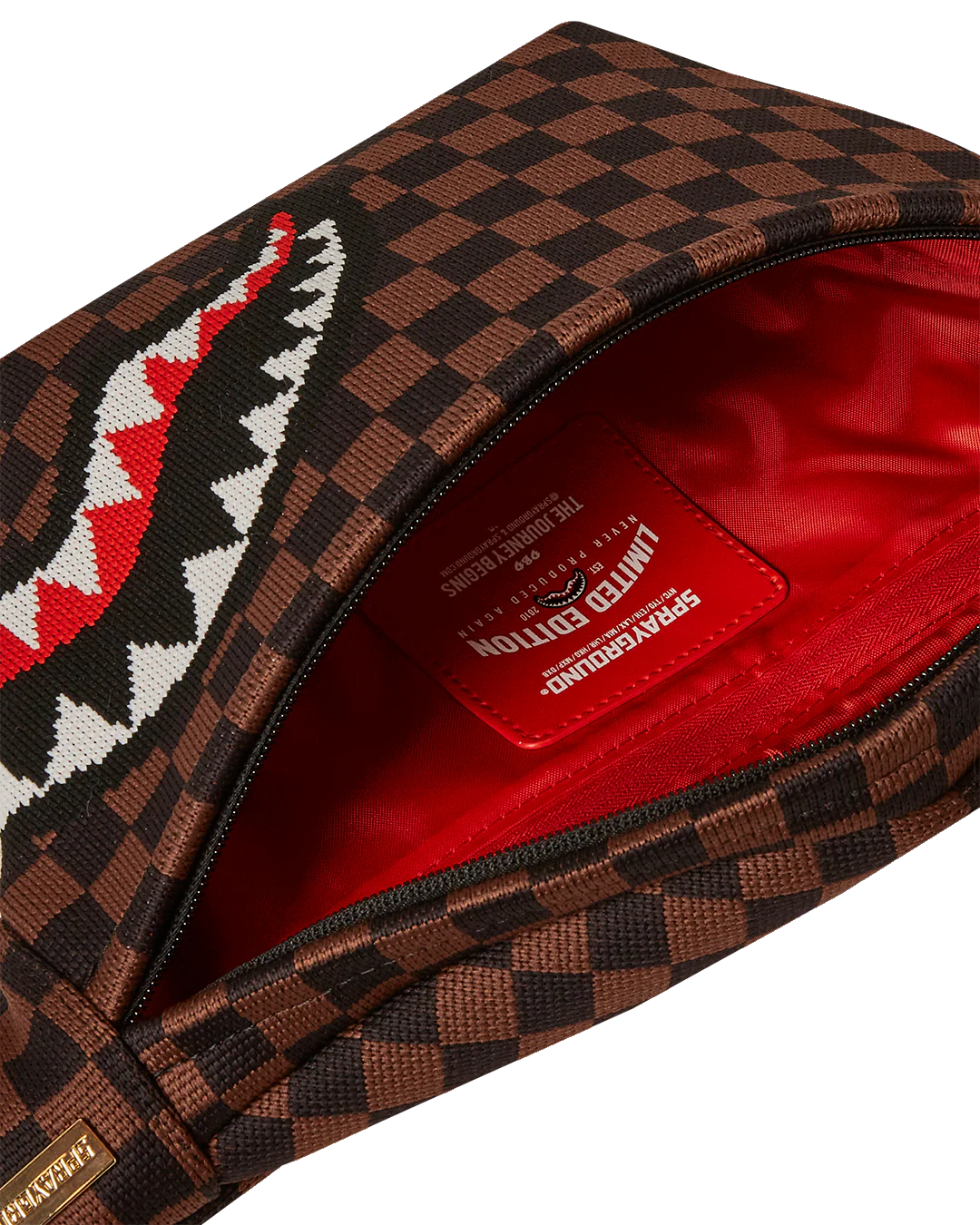 Sprayground Knit Sharks In Paris Savvy Cross-Body