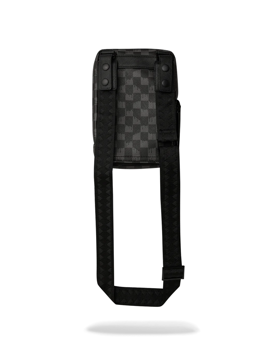 Sprayground Hangover Grey Drip Check OG Sling