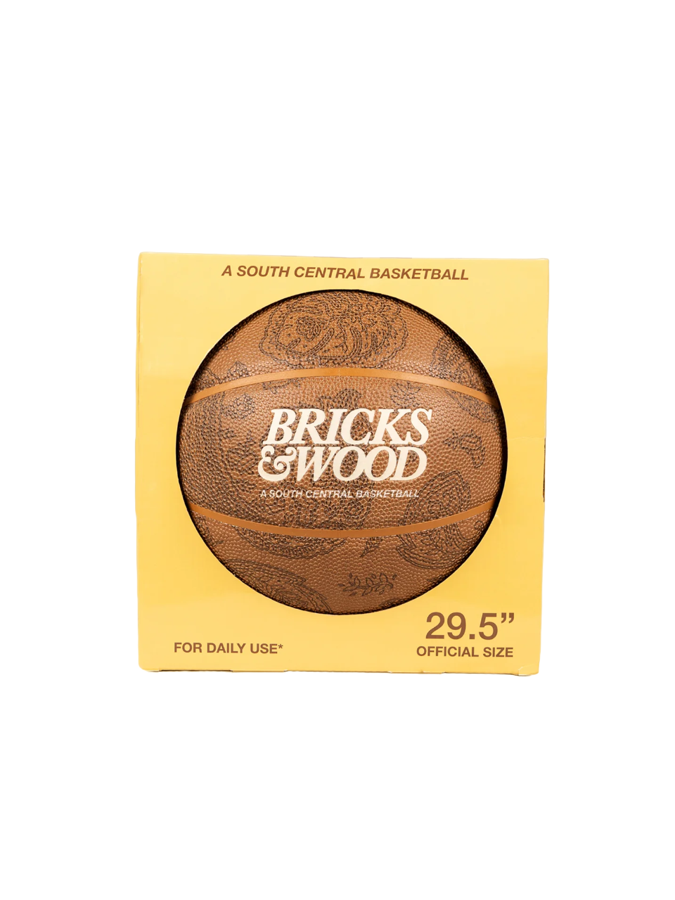 Bricks & Woods Paisley Logo Basketball