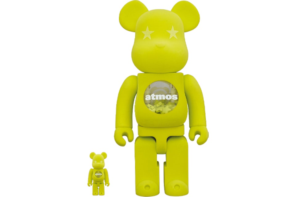 Bearbrick atmos x LACOSTE 100% & 400% Set