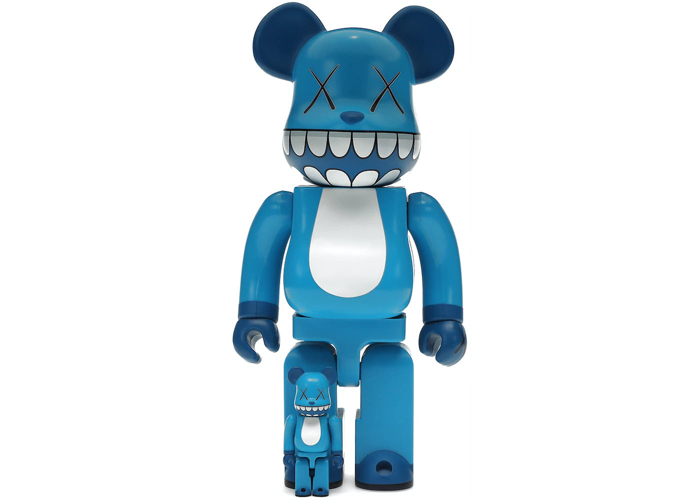 BEARBRICK x KAWS Chompers 100% and 400%