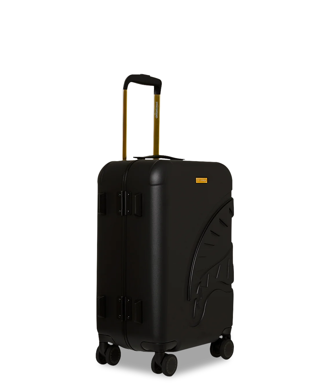 Sprayground Sharknautics Gold Carryon Hardshell Luggage