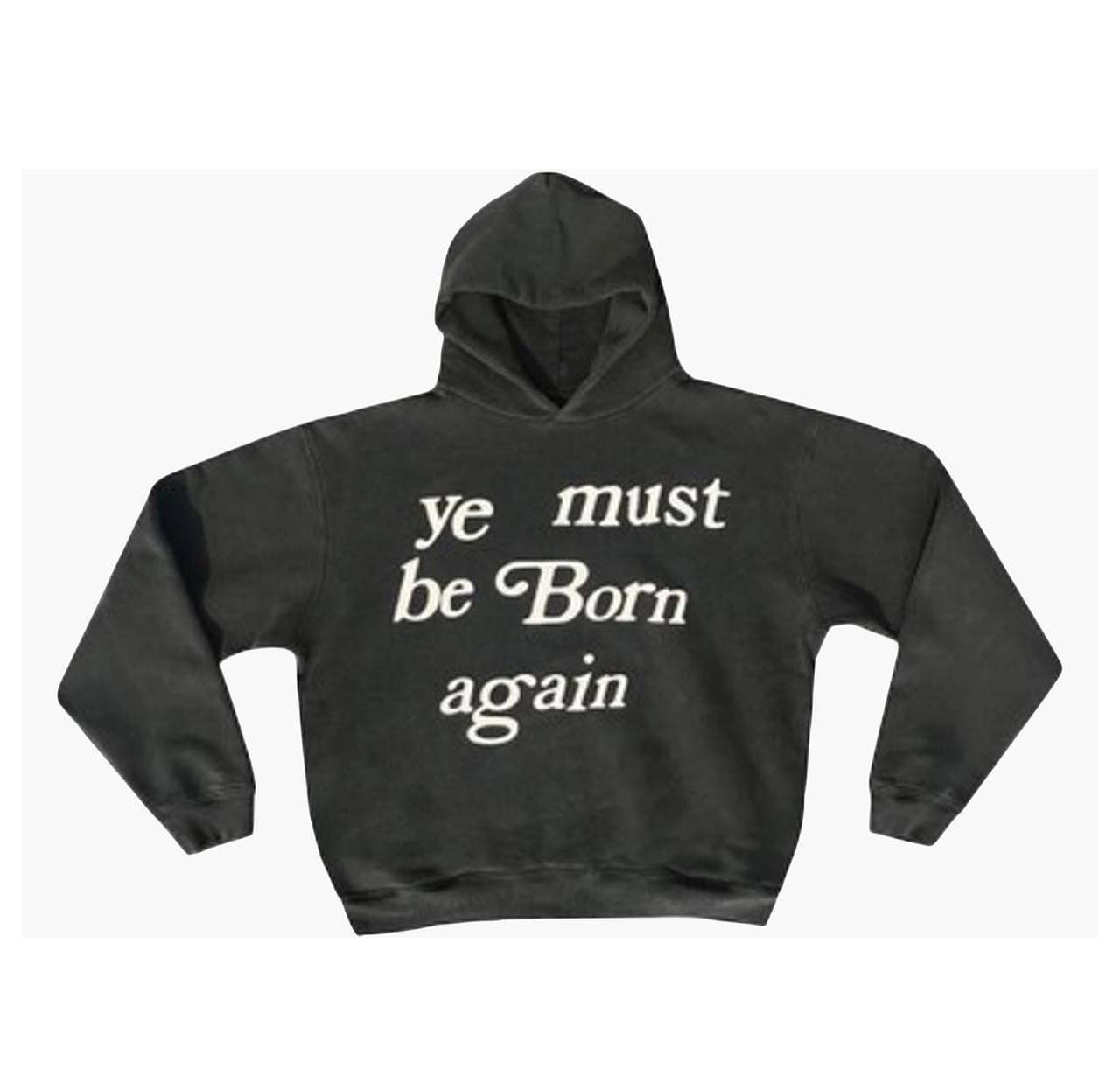 CPFM Ye Must be born again hoodie Coal