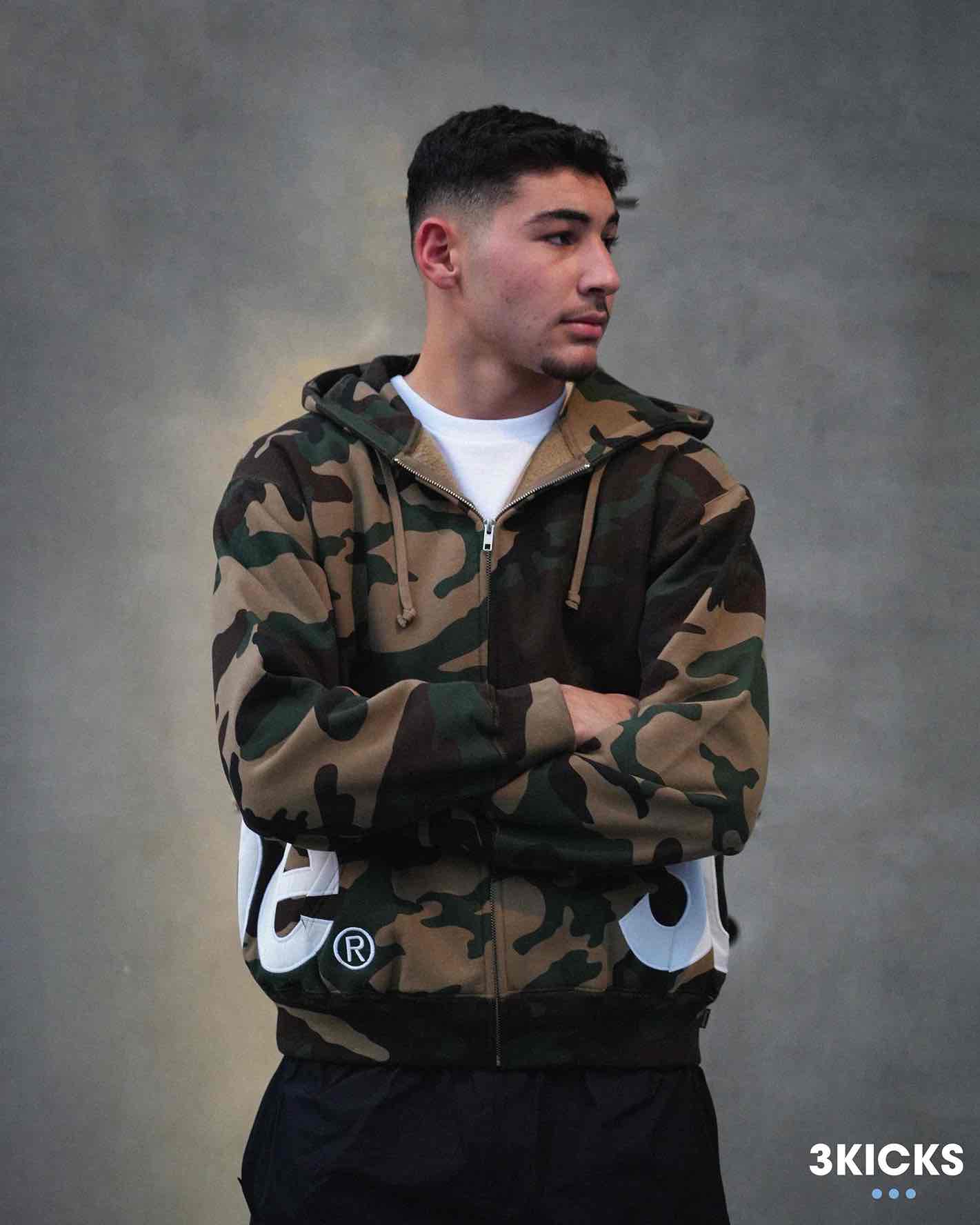 トップス Big Logo Zip Up Hooded Sweatshirt Supreme Big Logo Zip Up Hooded