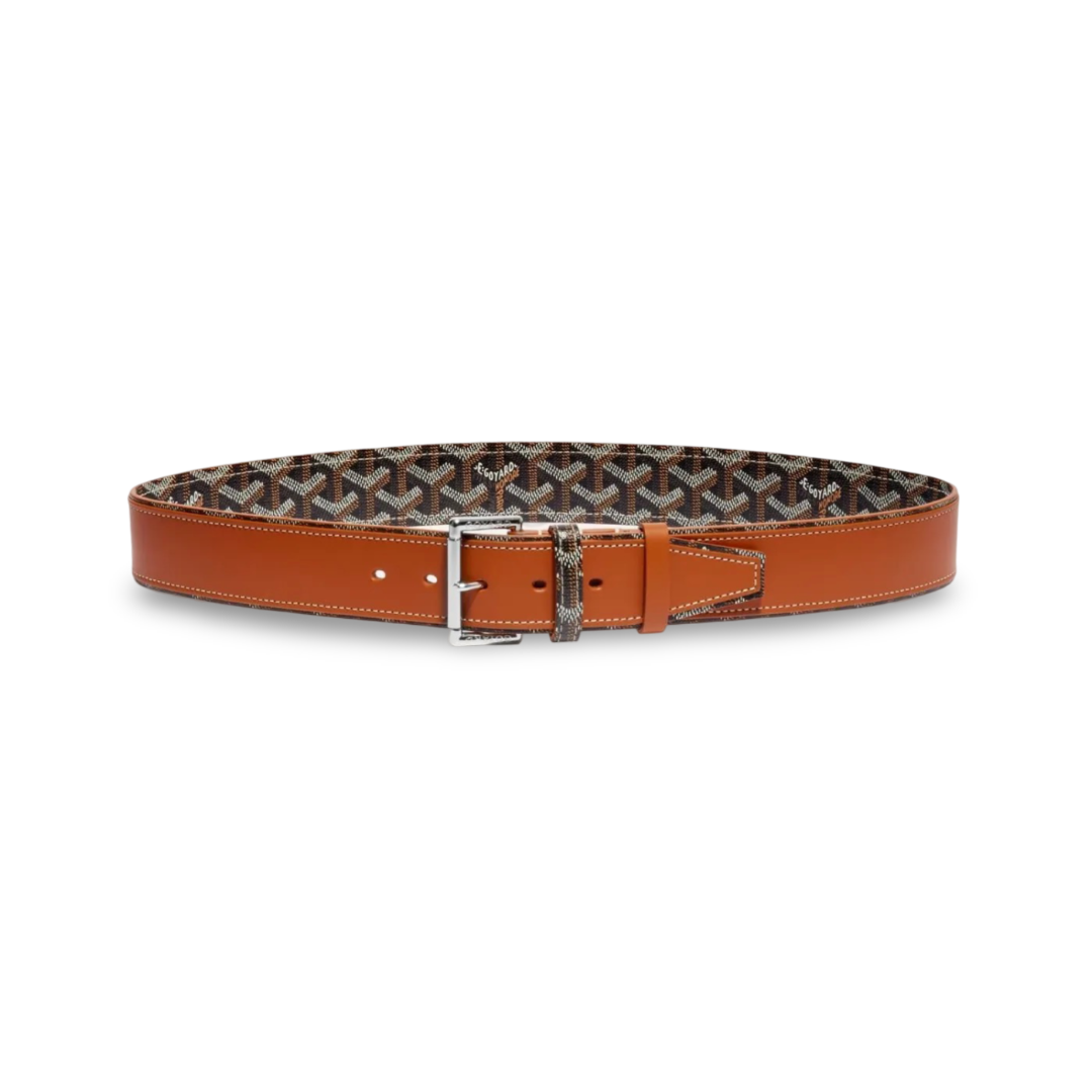 Goyard Florida Belt Black & Tan