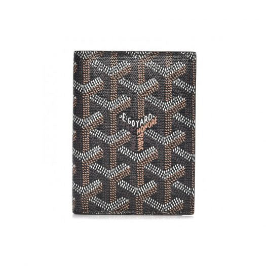 Goyard Saint Marc Card Holder Black