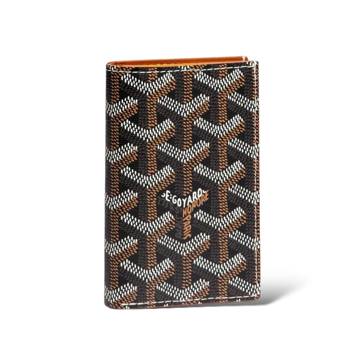 Goyard Saint Pierre Card Holder “Black/Brown”