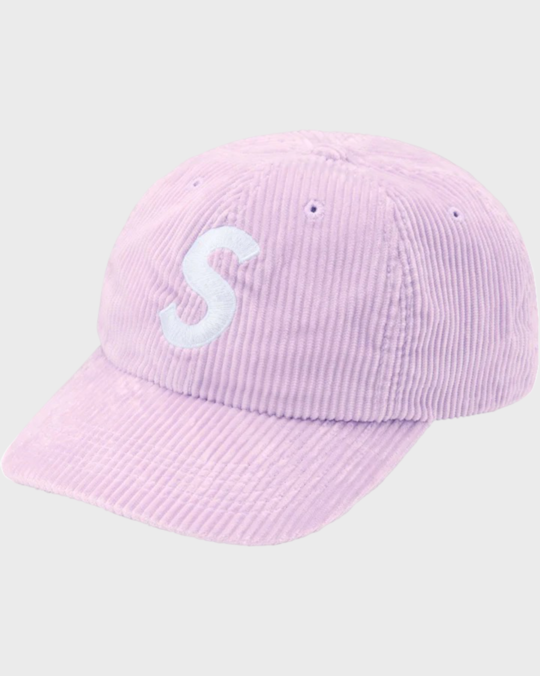 Purple Supreme Cap Corduroy Supreme Corduroy S Logo 6-Panel Cap