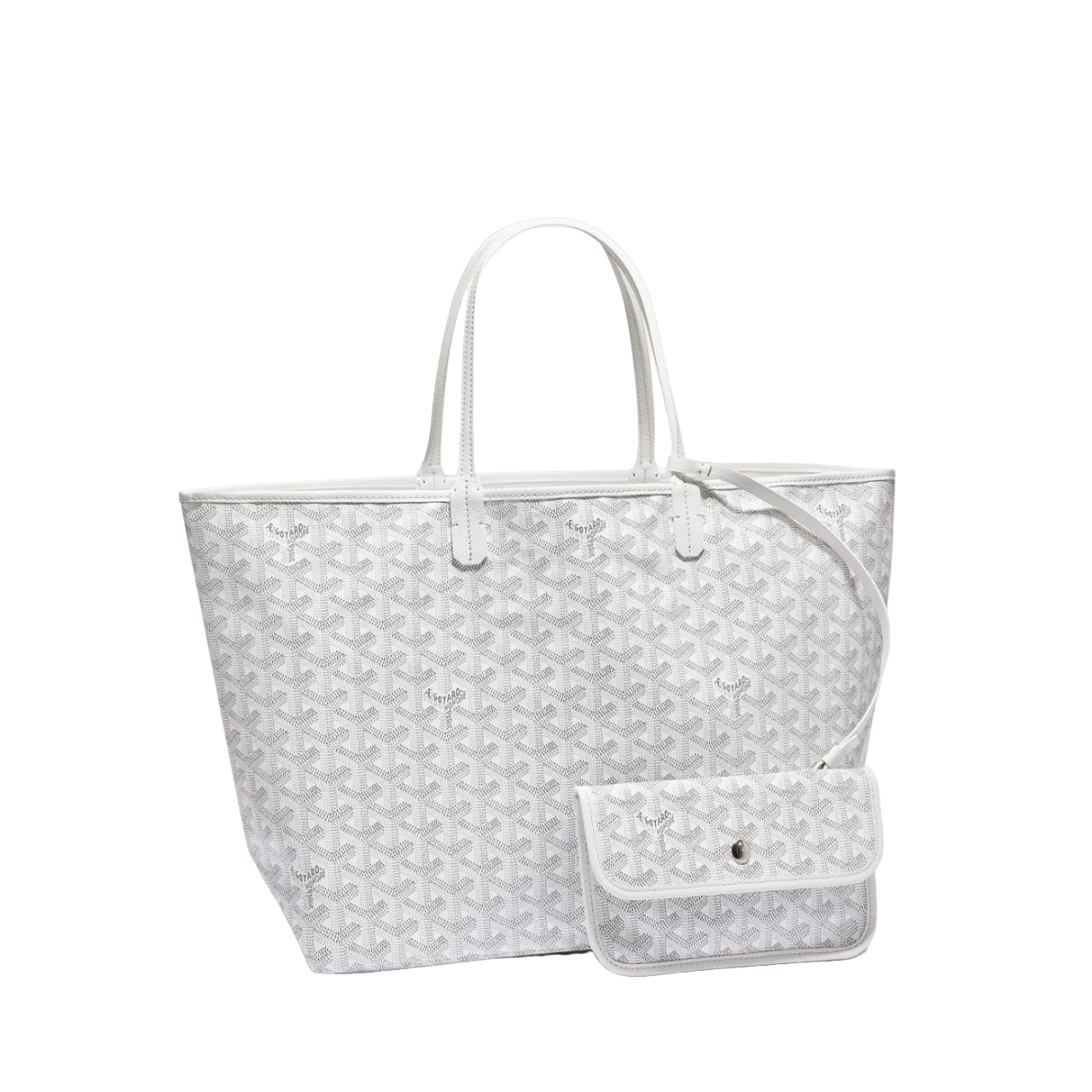 Goyard Saint Louis PM Bag White