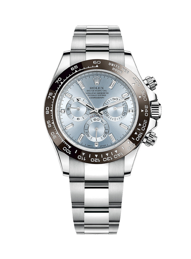 Platinum Daytona - Baguette Dial