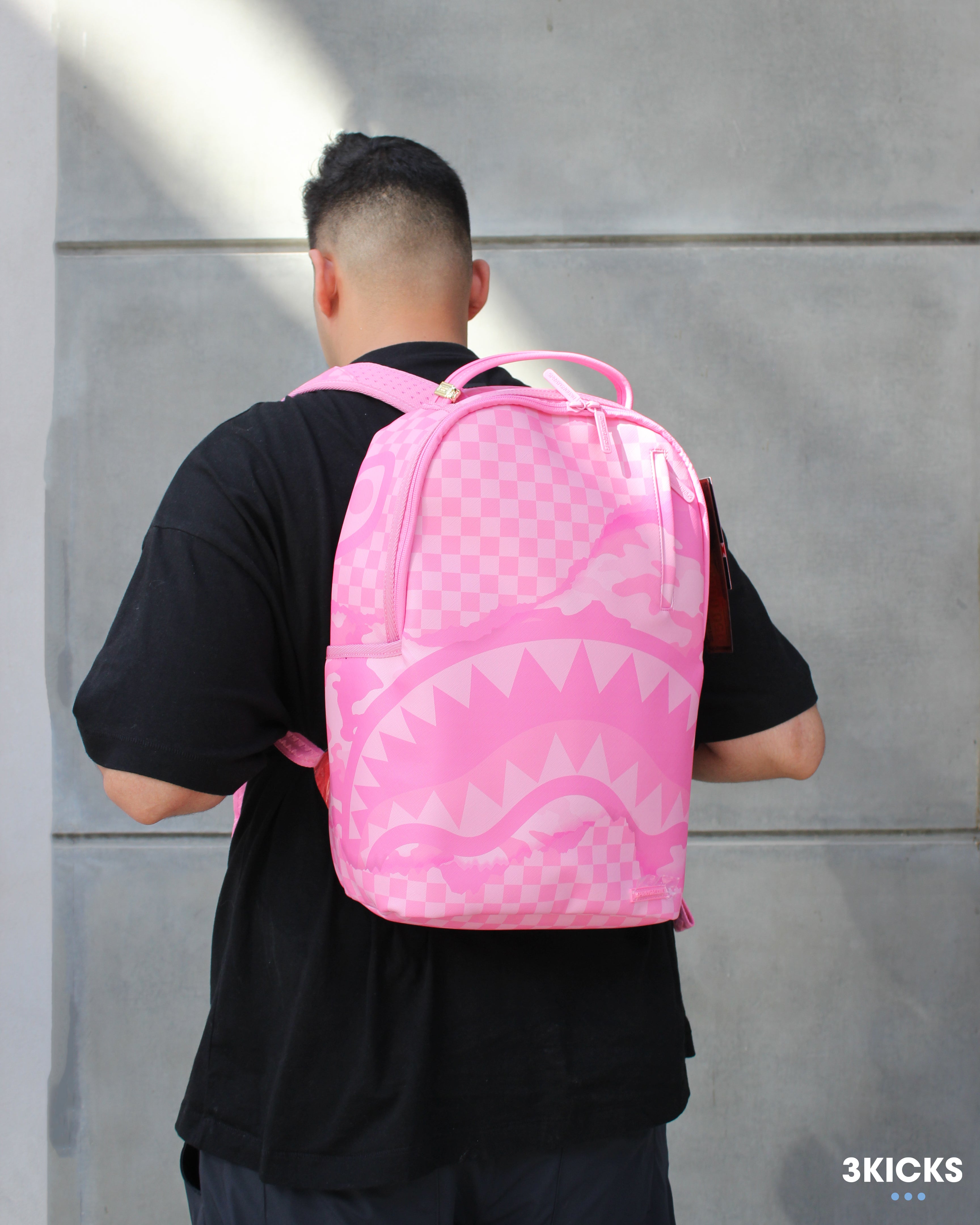 Sprayground Pink 3AM Riptide DLXSV Backpack โ 3KICKS