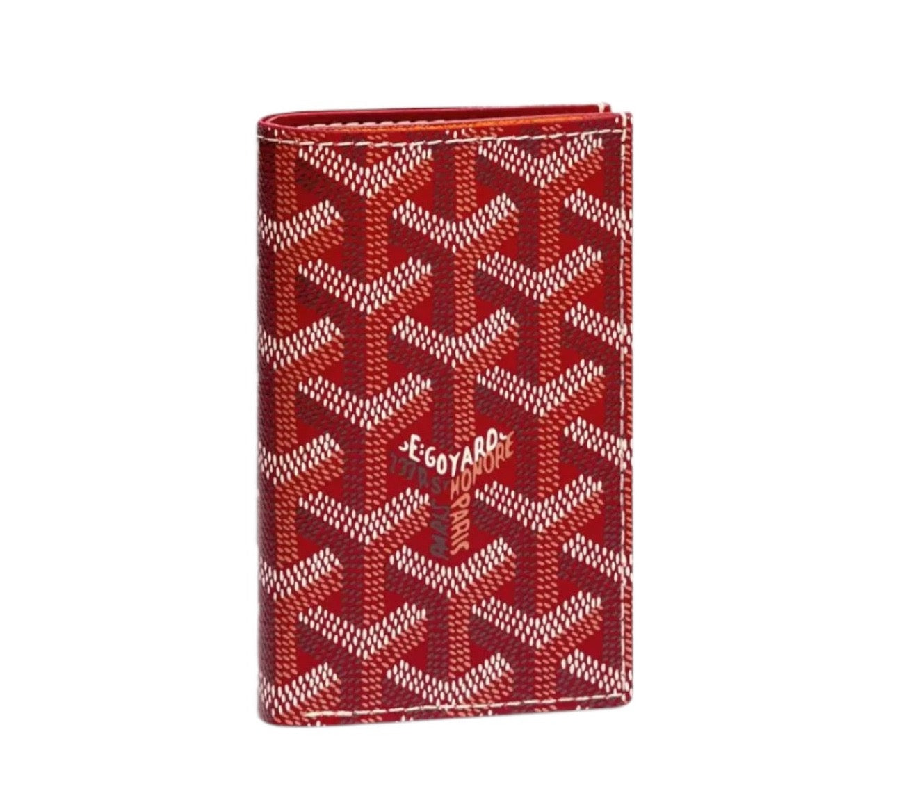 Goyard Saint Pierre Card Holder “Red”