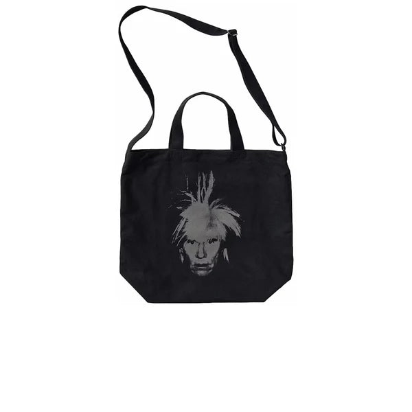 Kaws X Uniqlo X Andy Warhol UT 2-Way Tote Bag Black