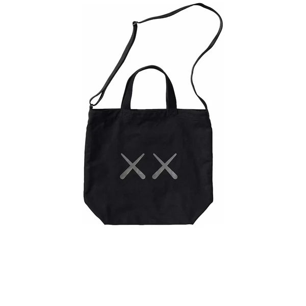 Kaws X Uniqlo X Andy Warhol UT 2-Way Tote Bag Black